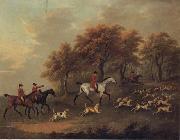 John Nost Sartorius Entering The Woods,A Hunt china oil painting reproduction